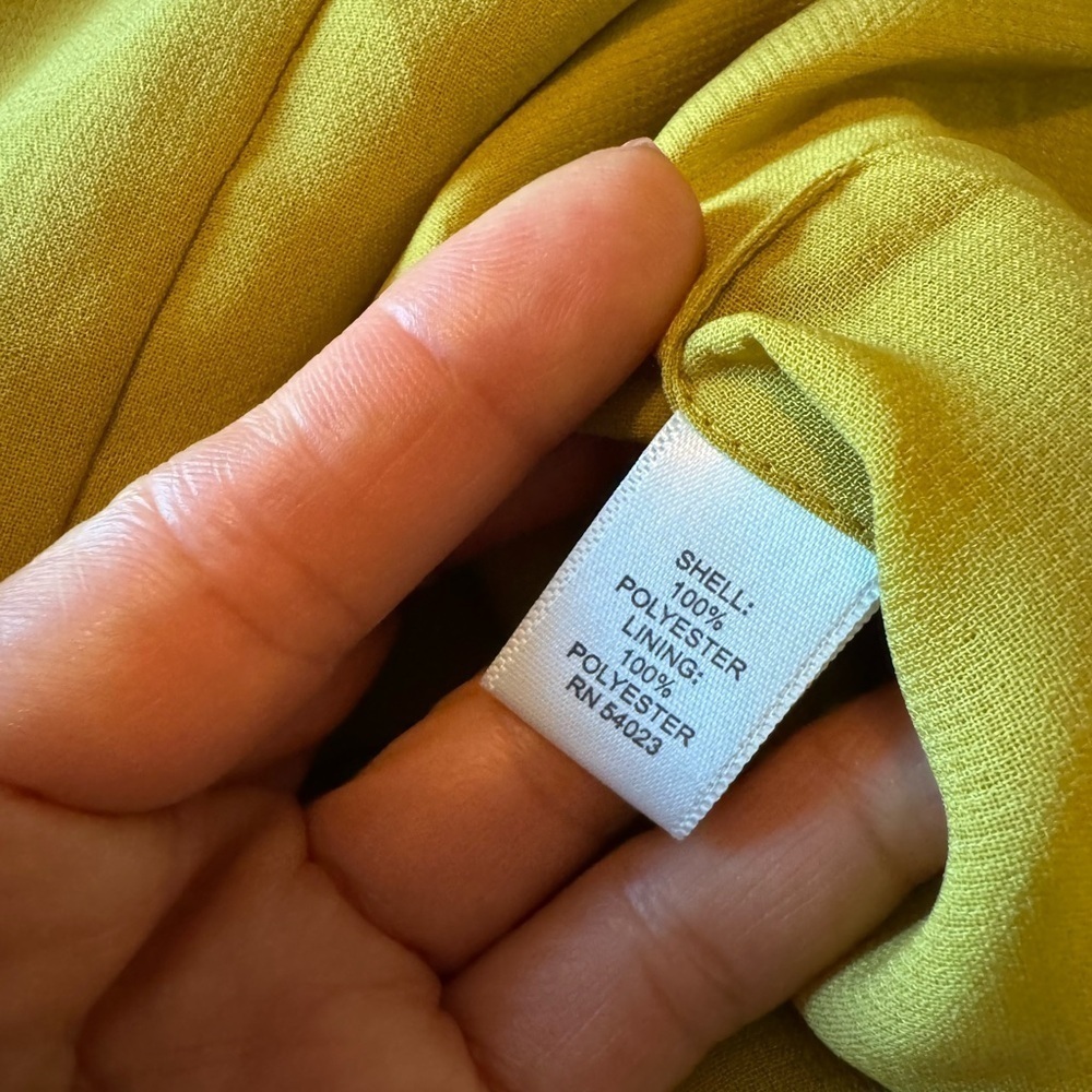 Sleeveless Mustard Yellow Dress - Picture 6 of 6